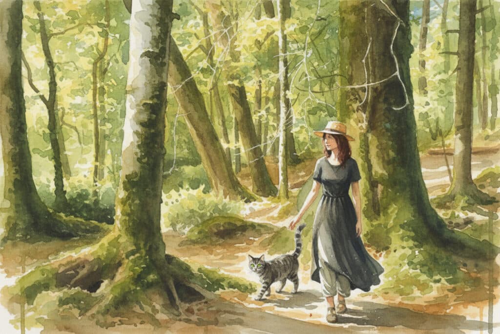 claire dans les bois